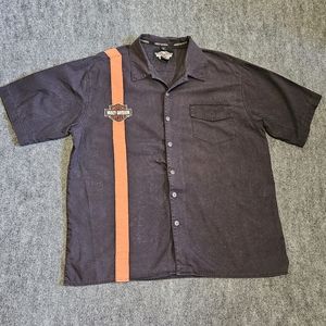 Harley-Davidson Button Up Shirt Size XL Men's